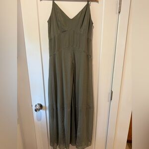 Bar III V-Neck Olive dress